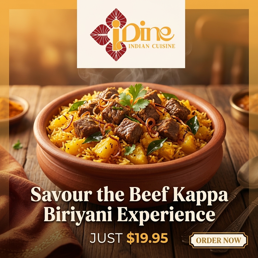 Beef Kappa Biriyani Experience — iDine Chef's Special, only $19.95, order now for pickup & delivery